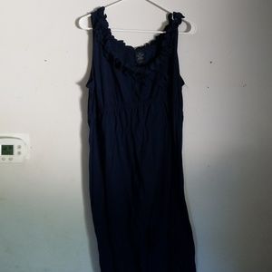 Navy blue dress